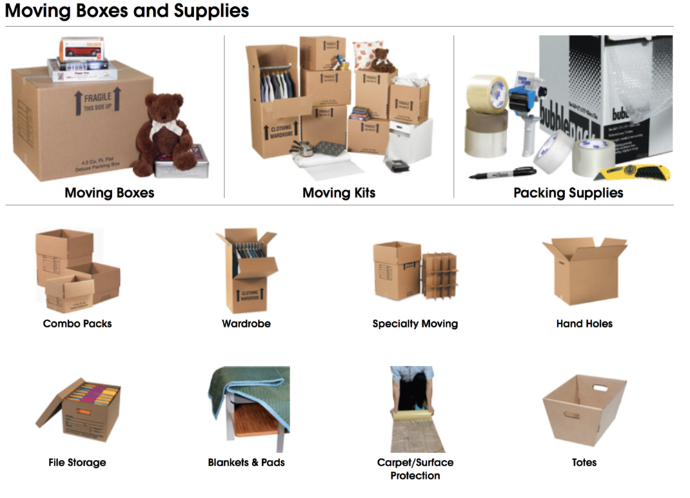 What are the best packing materials for moving home. 