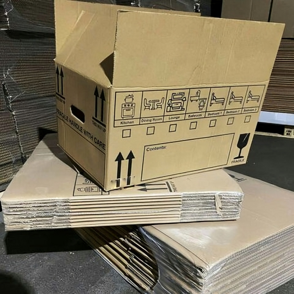 Used Cardboard Boxes - 1